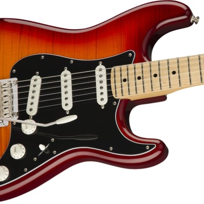 Fender Player Stratocaster Plus Top Aged Cherry Burst Maple Fingerboard image 9