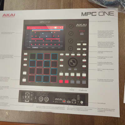 Akai MPC One Standalone MIDI Sequencer 2020 - Present - Black image 5
