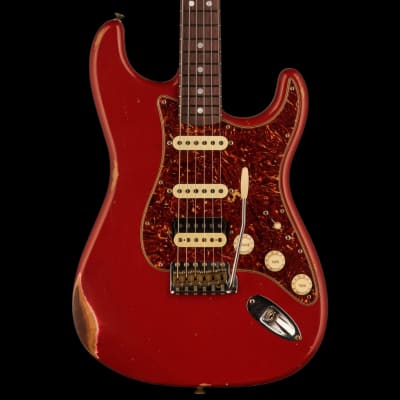 Fender Custom Shop 2023 Event Limited Edition '67 HSS Stratocaster Relic - Aged Dakota Red image 1