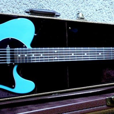 New 2022 Bill Nash Guitar T-72TL Thinline 12- string. Lollars.  Rosewood.   6 lbs 14 oz. Seafoam image 2