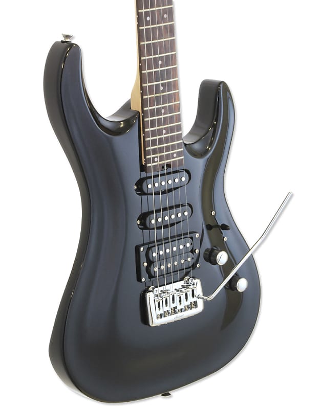 Aria MAC-STD-MBK Pro II MAC Series Basswood Carved Top Bolt