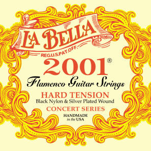 La Bella 2001FH Flamenco Guitar Strings - Hard