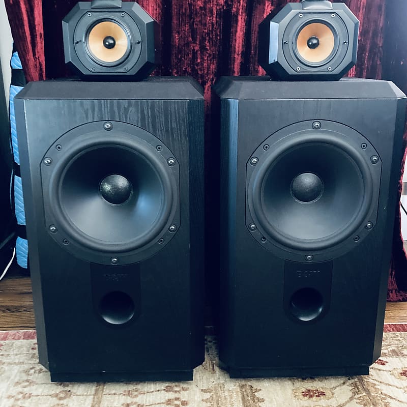 B&W (Bowers & Wilkins) 801 Series Three-Way Loudspeaker Systems • Excellent  • Tested