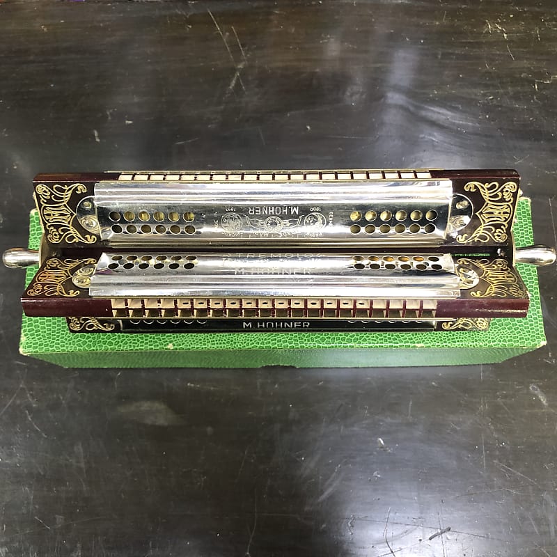 Hohner Quadruple Tremolo Harmonica Early 1900s | Reverb
