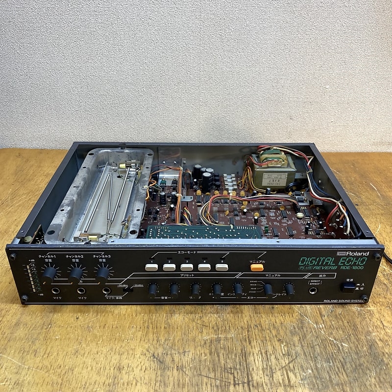 Rare Roland RSS RDE-1800 Digital echo with spring reverb- Japanese market  gem
