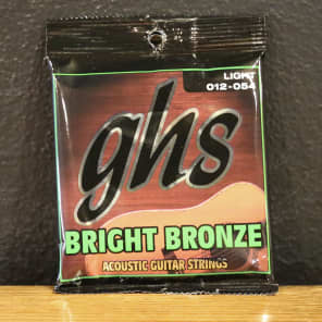 GHS BB30L Bright Bronze 80/20 Acoustic Guitar Strings - Light (12-54)