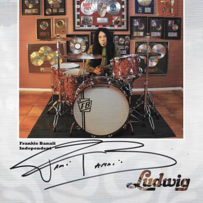 Frankie Banali's Quiet Riot, Ludwig 14x6.5" Timbale 1969 - Chrome over Aluminum image 6