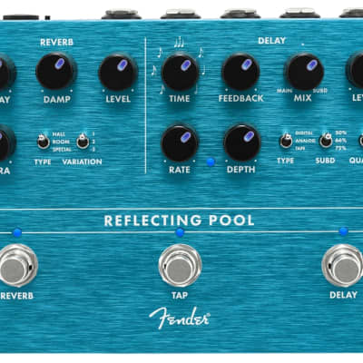 Fender Reflecting Pool Delay & Reverb Effects Pedal image 1