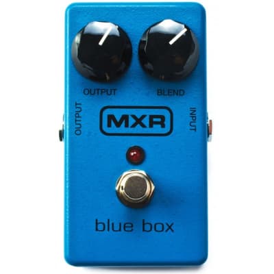 MXR M103 Blue Box Fuzz/Octaver Effektpedal for sale