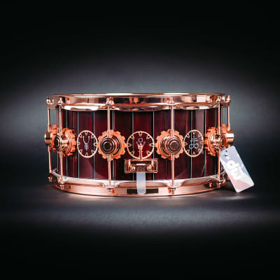 DW 14 x 6.5 Neil Peart Time Machine Snare Drum image 3