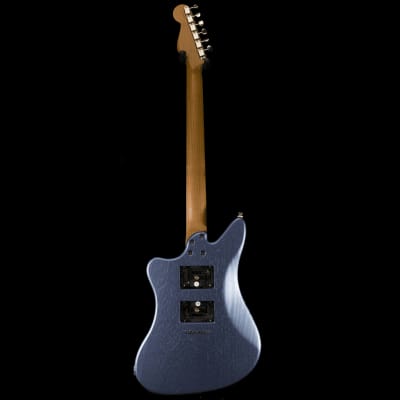 Cream T Guitar Crossfire SRT-6 w/ Pickup Swapping Aero Blue w/ Stripe image 4