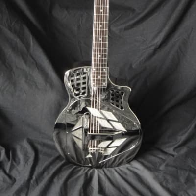 Tricone Resonator Guitar - Nickel Chrome Single Cut Body image 4