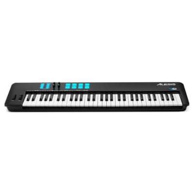 Alesis V61 MKII 61-Key USB MIDI Keyboard and Music Production Controller with Velocity-Sensitive Pads and Octave and Transpose Buttons image 2