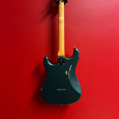 Fender 1967 Stratocaster Custom Shop Hardtail Relic Sherwood Green del 2015 Custom Order image 2