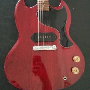 Epiphone SG Junior Jr. G-310 P90 1997-98 Cherry | Reverb Epiphone SG Junior Jr. G-310 P90 1997-98 Cherry | Reverb