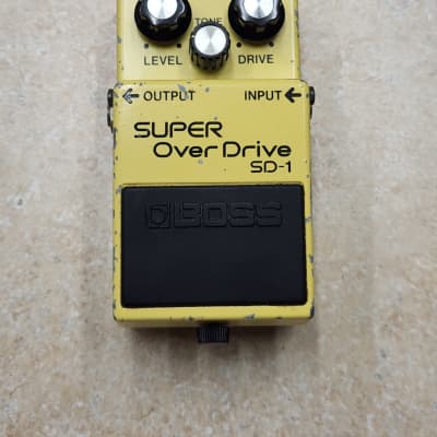Boss SD-1 Super Overdrive 1981 - 1988 Made In Japan | Reverb