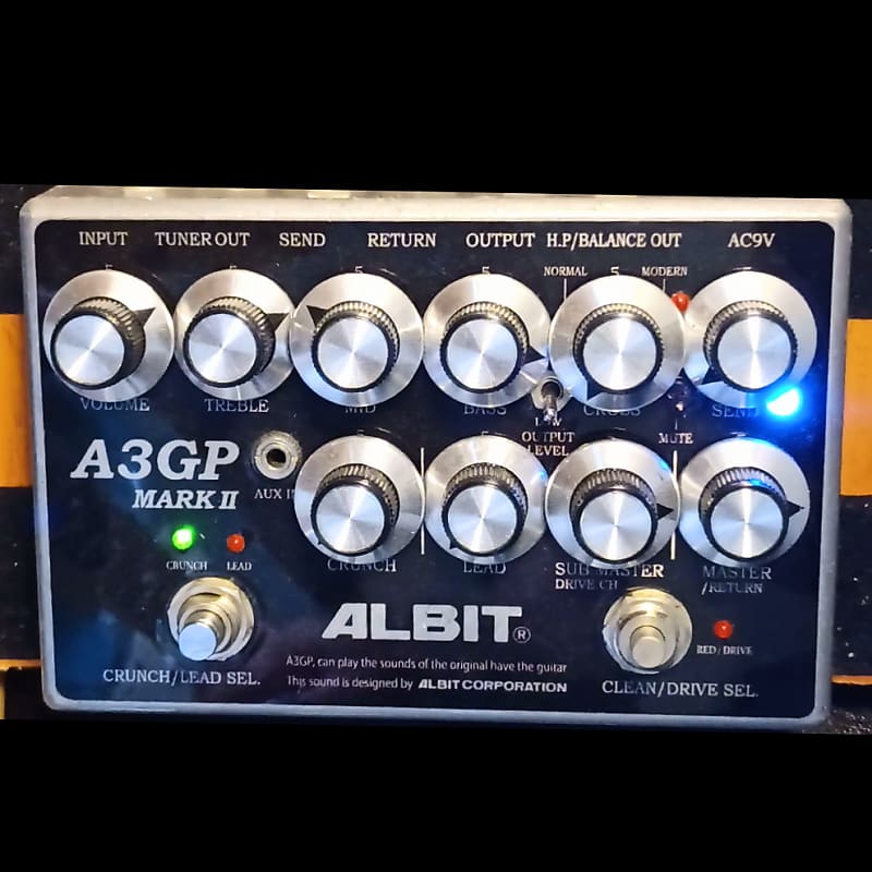 Albit A3GP 12ax7 Tube Guitar Preamp | Reverb