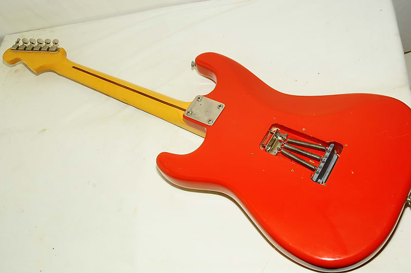 TOKAI ST-80 Springy Sound Fiesta-Red 1980's Vintage Electric