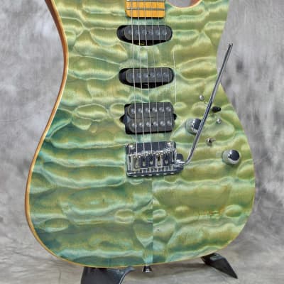 Keipro Guitar Works KS Deluxe Quilted Maple Top SSH Maple (02/21