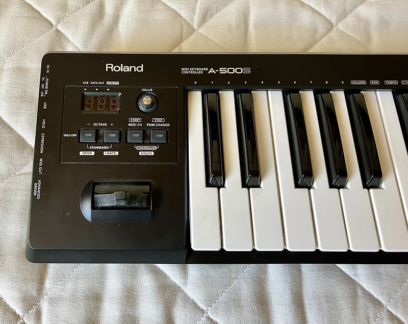 Roland A-500S MIDI USB keyboard controller Black | Reverb