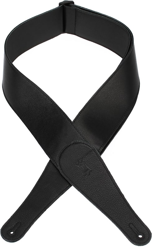 Levy's M7GP Garment Leather Guitar Strap - Black