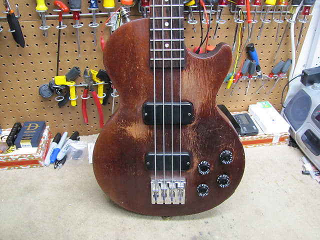 Gibson Les Paul Bass LPB 1 2007 - Satin Mahogany - THE TRUTH image 1