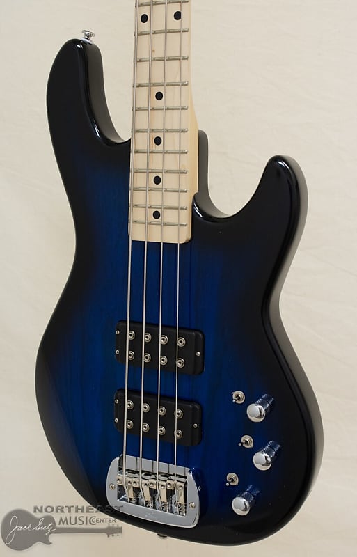 G&L Tribute Series L-2000 Bass Blueburst w/ Maple Fretboard