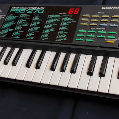Yamaha PSS-270 Synthesizer year 1986, 2op FM synth + arranger image 2