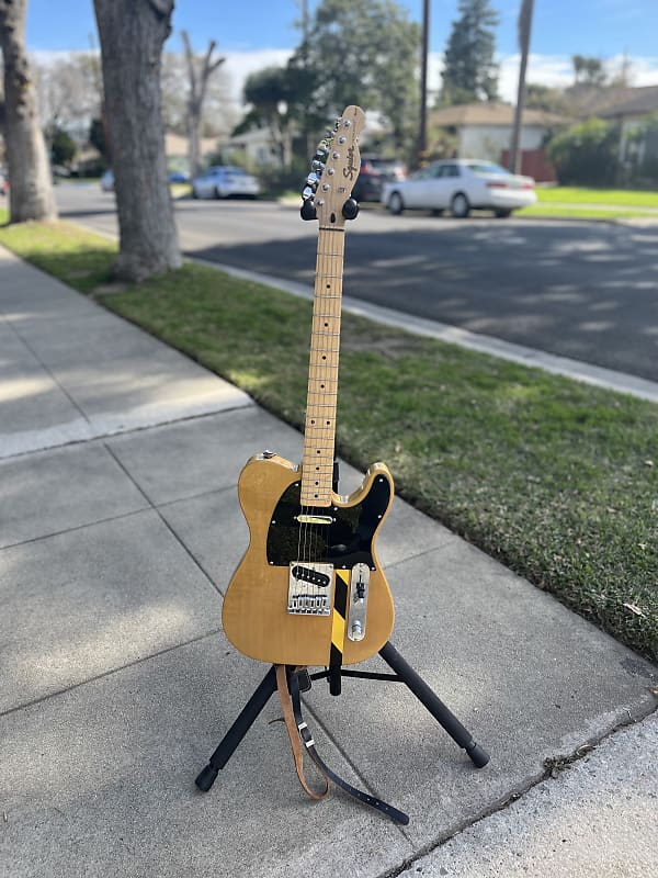 Squier Affinity Telecaster with Maple Fretboard, String | Reverb