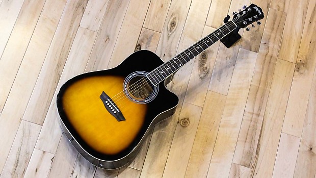 Washburn on sale wa90ce dreadnought