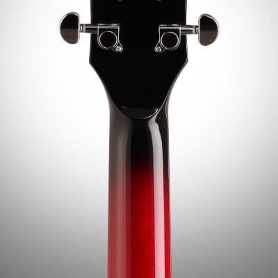 Ibanez AF75 Artcore Hollowbody Electric Guitar, Transparent Red image 9