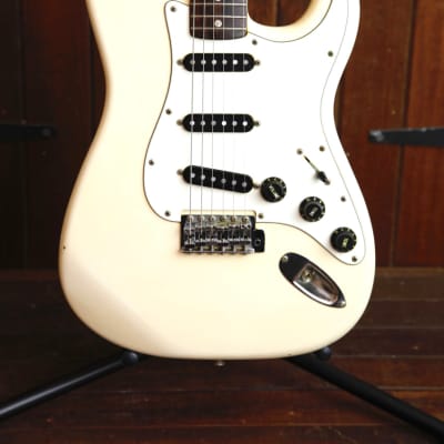 Fernandes RST-50W 'The Revival' '76 Reissue Aged White Electric Guitar Circa 1986 Pre-Owned for sale