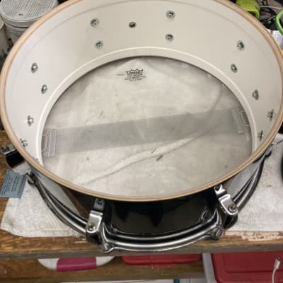 George Way - 14x6.5" Studio Model Snare Drum, Cast Hoops 2012 - Black Nickel image 17