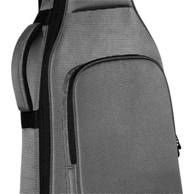 OnStage - Clearance NOS - GBB4990CG - Deluxe Bass Guitar Gig Bag - Charcoal Gray image 7