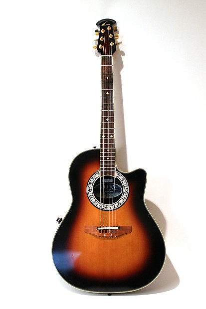 Ovation Ultra Deluxe 1528D 2 Color Sunburst | Reverb