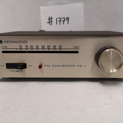 Kenwood FC-1 FM Converter Vintage, Rare #1779 Good Working Condition image 3