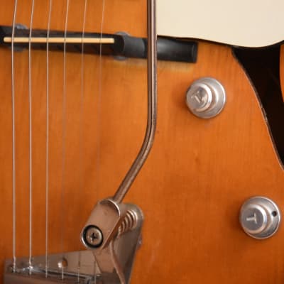 Hüttl Beat King II – 1960s German Vintage Archtop Hollowbody Jazz Guitar image 6