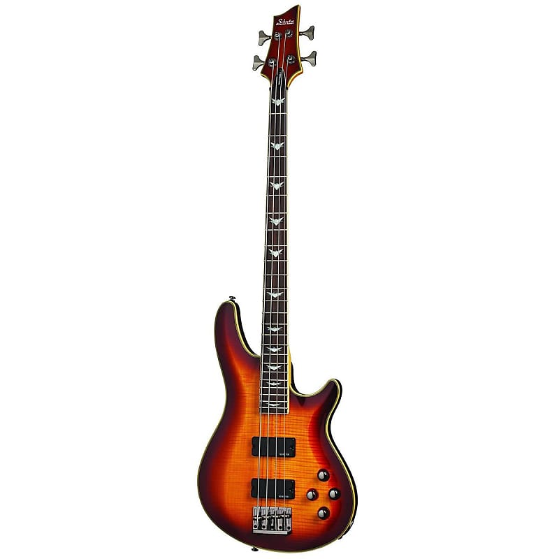 Schecter Omen Extreme-4 Active 4-String Bass Vintage Sunburst | Reverb