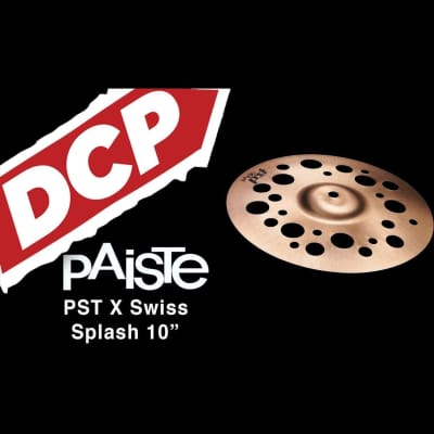 Paiste PST X Swiss Splash Cymbal 10" image 2