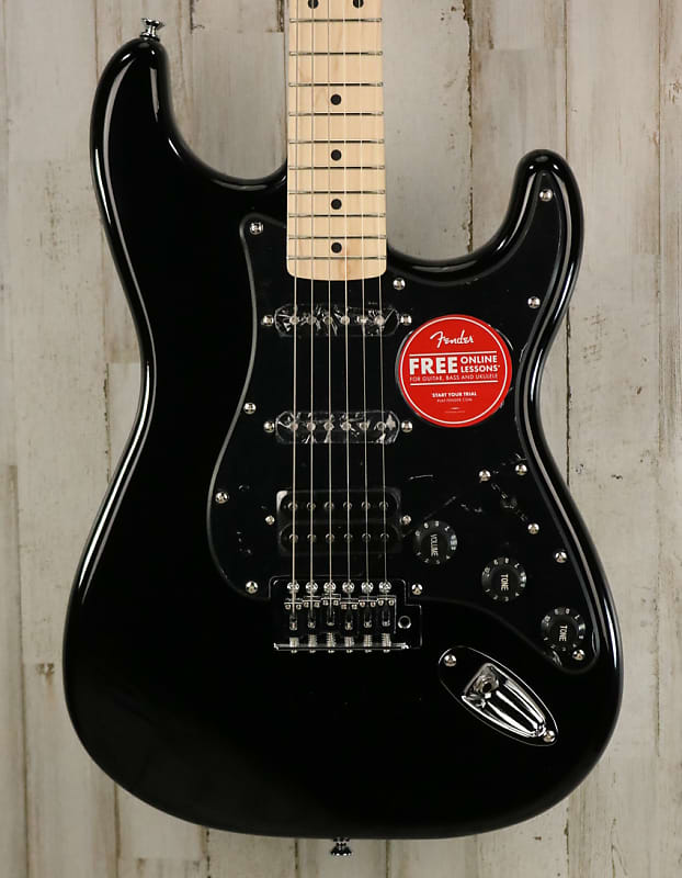 DEMO Squier Sonic Stratocaster HSS - Black (455) image 1