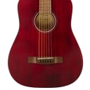 USED Fender FA-15 3/4 Scale Steel w/ Gig Bag - Red (538)