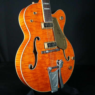 Gretsch USA Custom Shop G6120T-55 Relic Chet Atkins Nashville Curly Maple Guitar image 5
