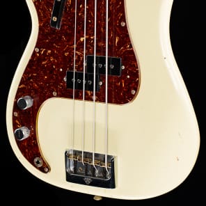 Fender Custom Shop 1959 Precision Bass Journeyman Vintage White Left Handed (758) image 3