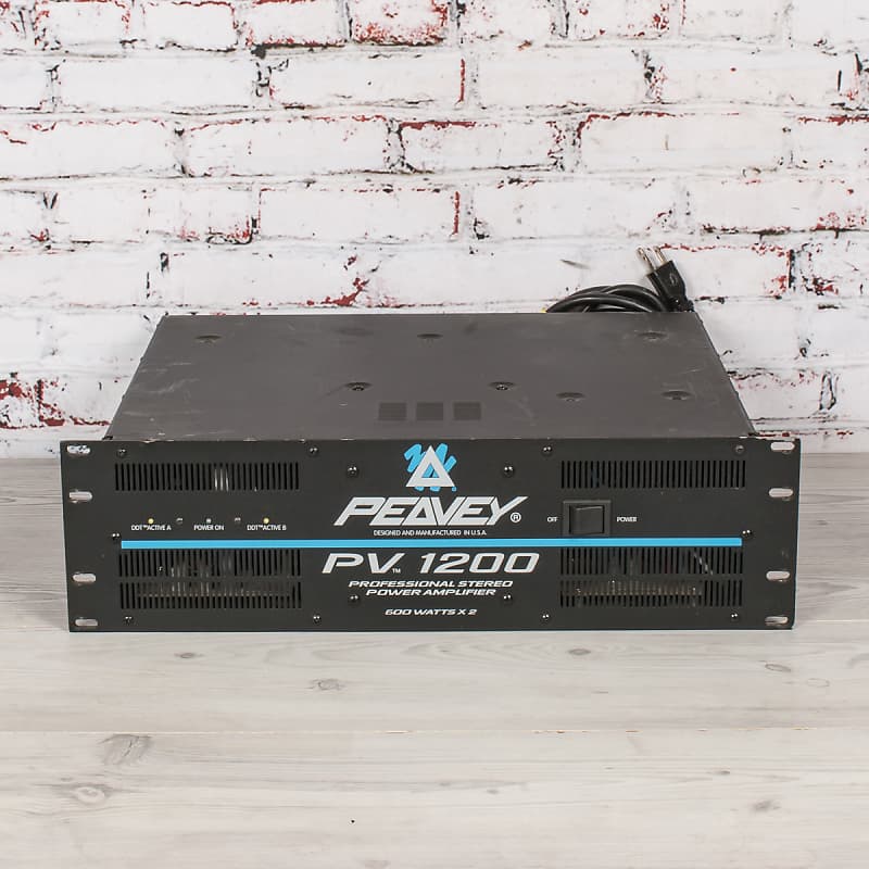 Peavey - PV1200 - Power Amplifier (USED) | Reverb