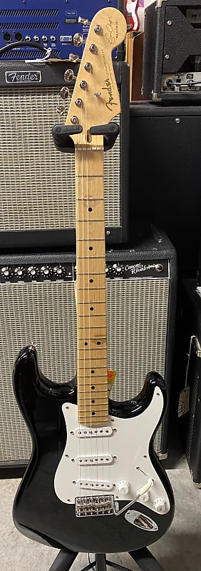 2017 Fender Eric Clapton Blackie Stratocaster - Black - Includes Original Hardshell Case image 1