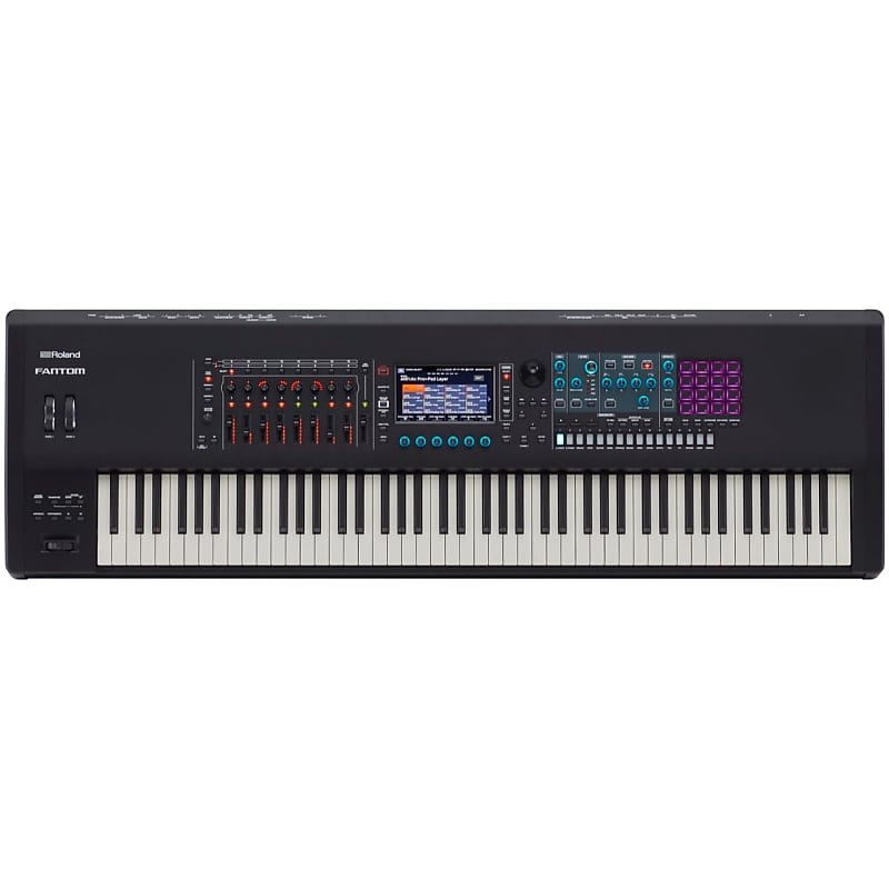 Roland Fantom 8 Music Synthesizer Workstation Keyboard, 88-Key image 1