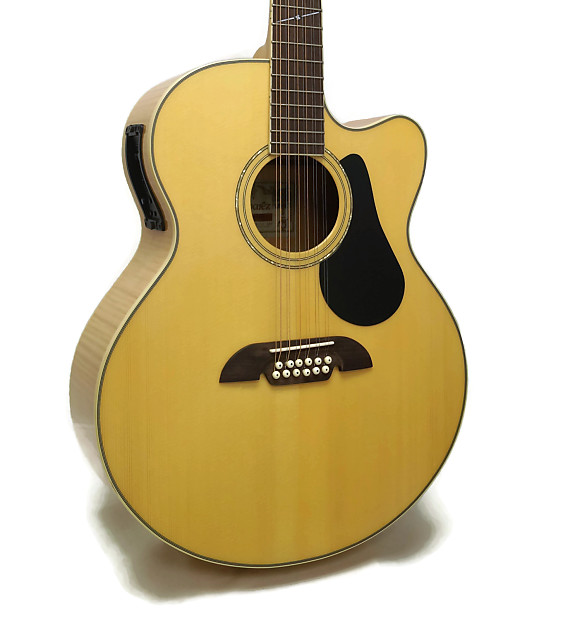 Alvarez AJ60SC 12 Artist Series 12 String Jumbo Cutaway Acoustic Electric Guitar