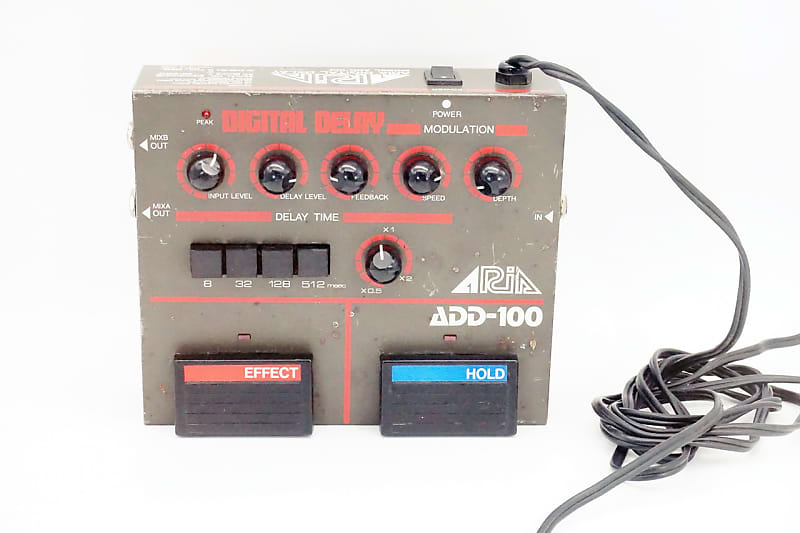 Aria ADD-100 Digital Delay | Vintage 1980s (Japan) | Fast Shipping!