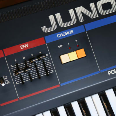 1983 Roland Juno-6 61-Key Polyphonic Synthesizer image 3
