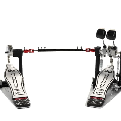 DW 9000 Series Double Bass Drum Pedal - Extended Footbar image 1